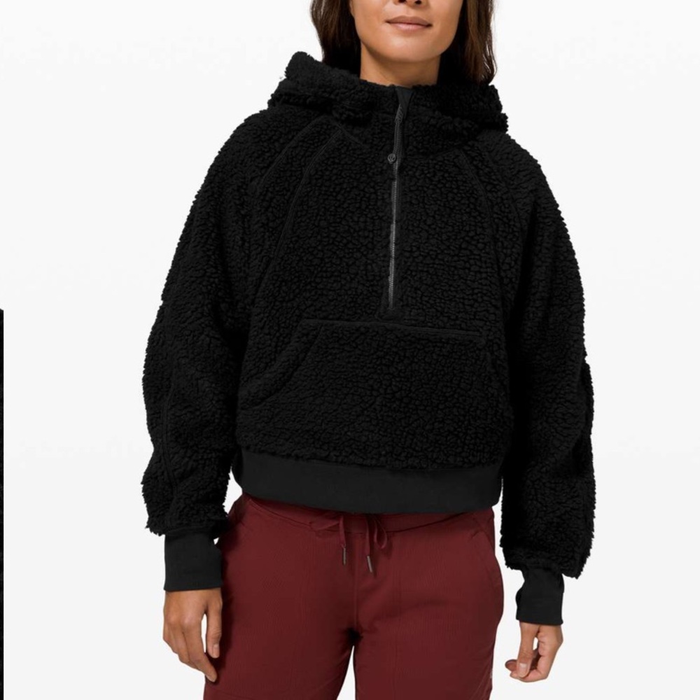 Lululemon Scuba Oversized Sherpa 1/2 Zip
